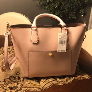 Micheal Kors Greenwich Leather Large Grab Bag